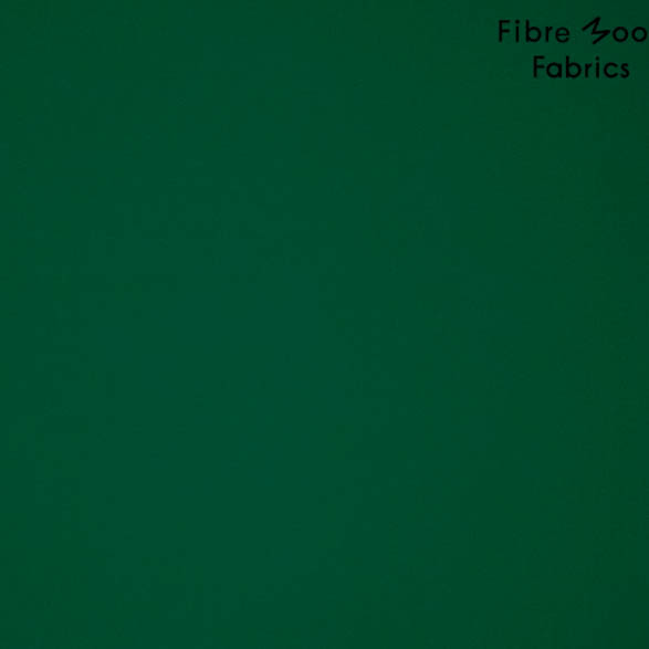 Polyestermengeling groen soft twill - Fibre Mood